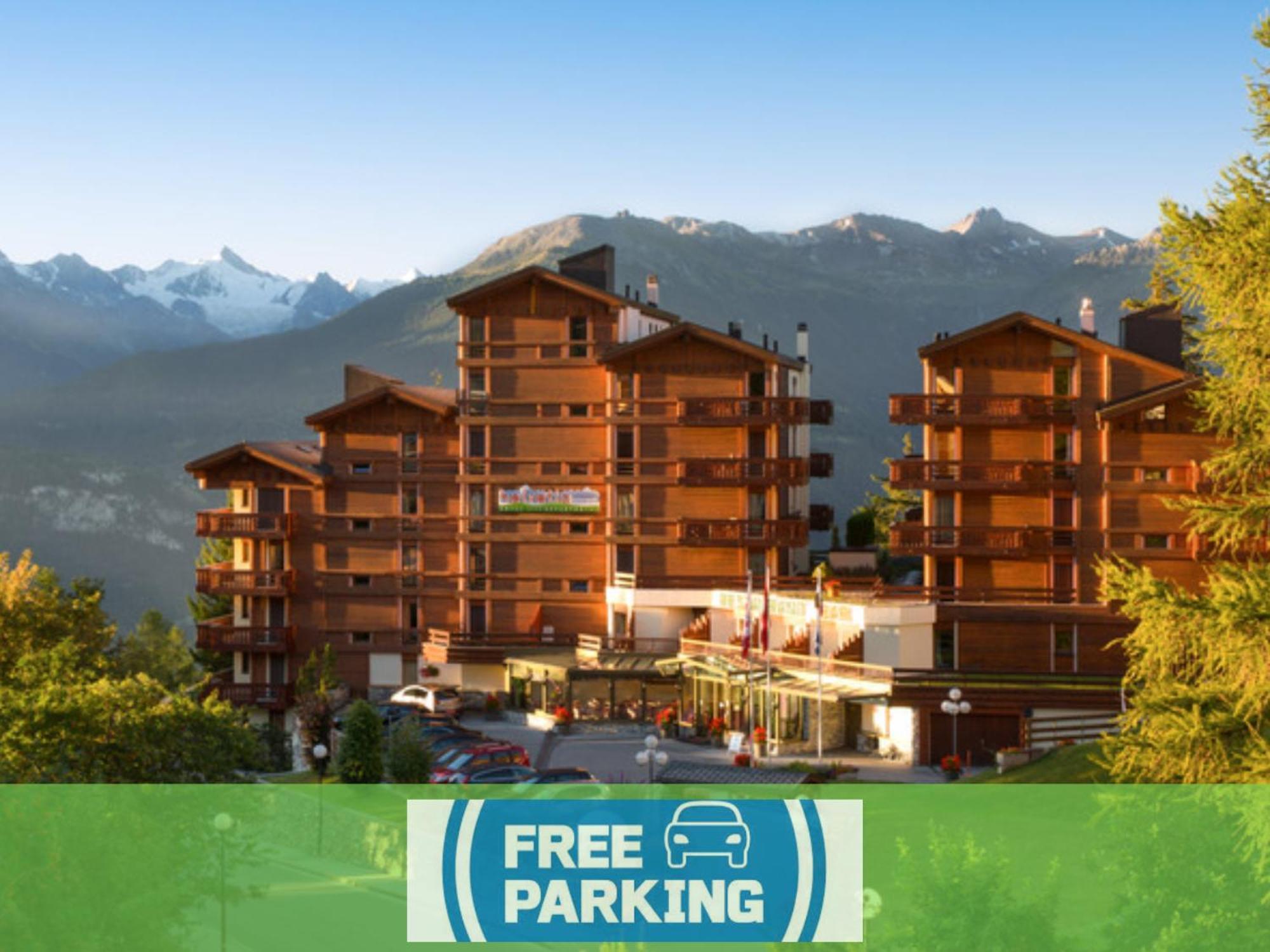 Hotel Helvetia Intergolf Crans-Montana Buitenkant foto